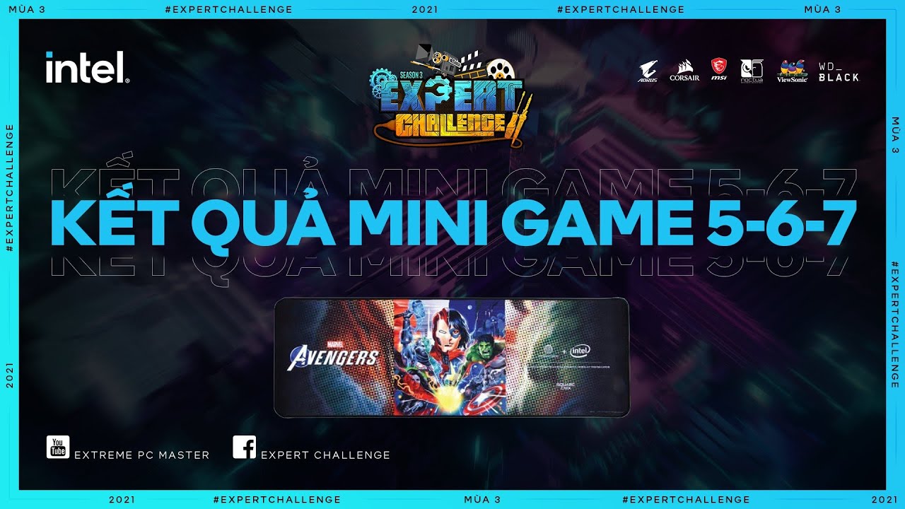 CÔNG BỐ KẾT QUẢ MINIGAME 5 - 6 - 7