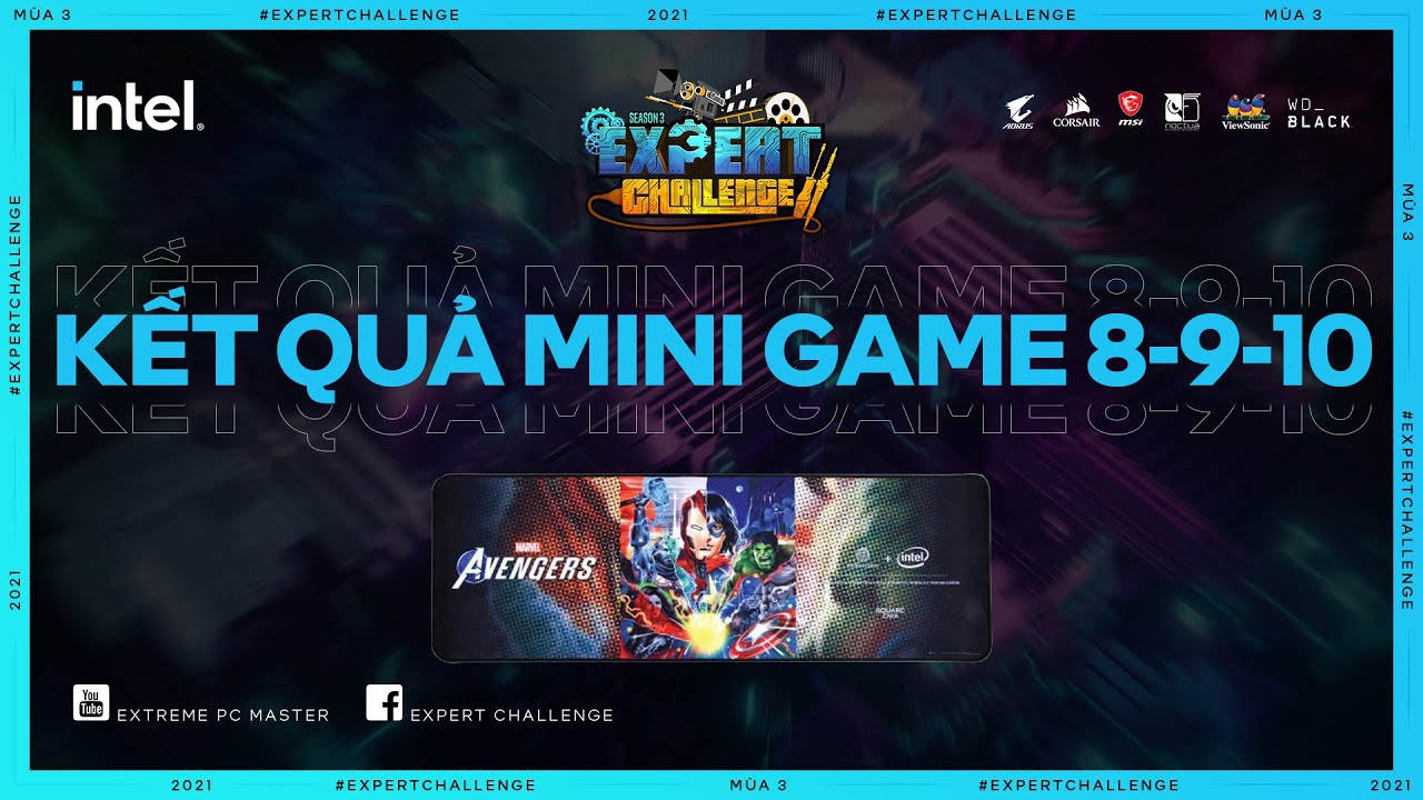 CÔNG BỐ KÊT QUẢ MINIGAME 8 - 9 - 10